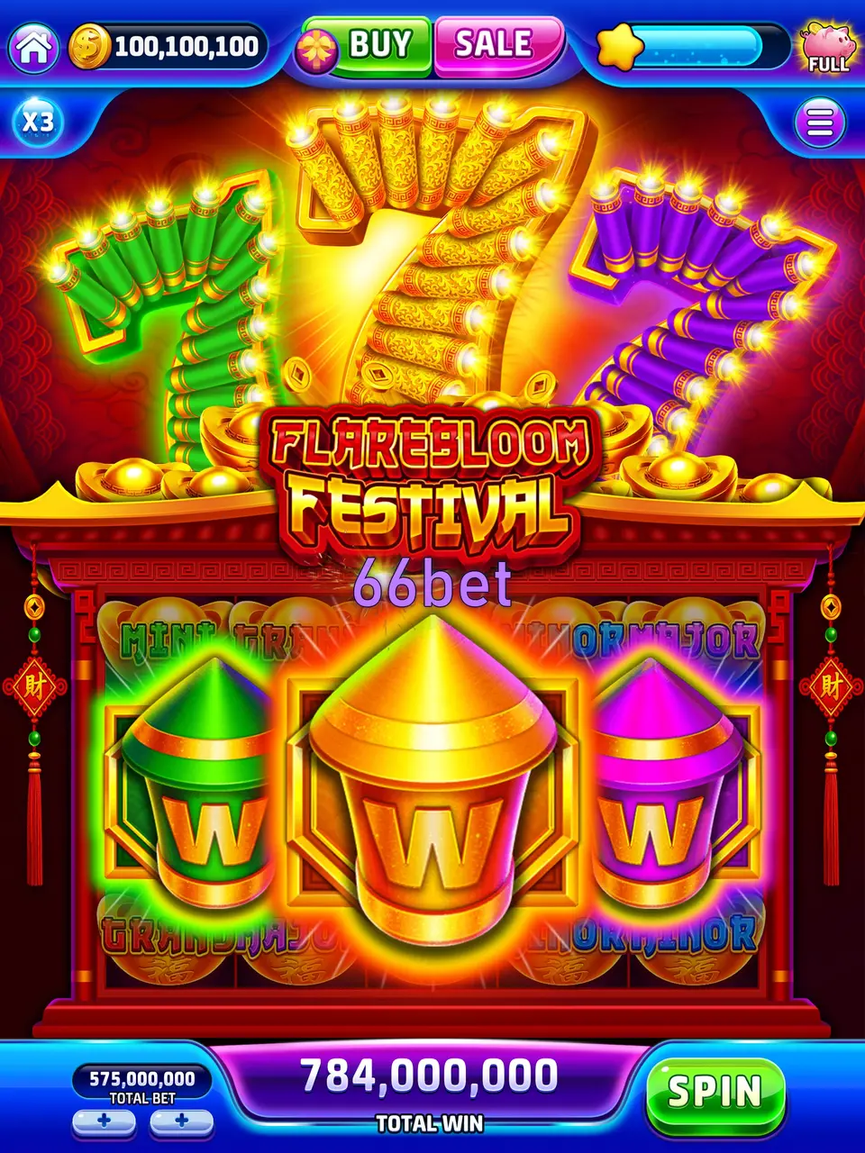 66bet Capturas de tela Oficial APK